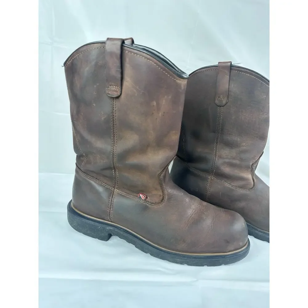 RED WING DynaForce 1172 Size 14 Soft Toe Waterproof Men Work Boots